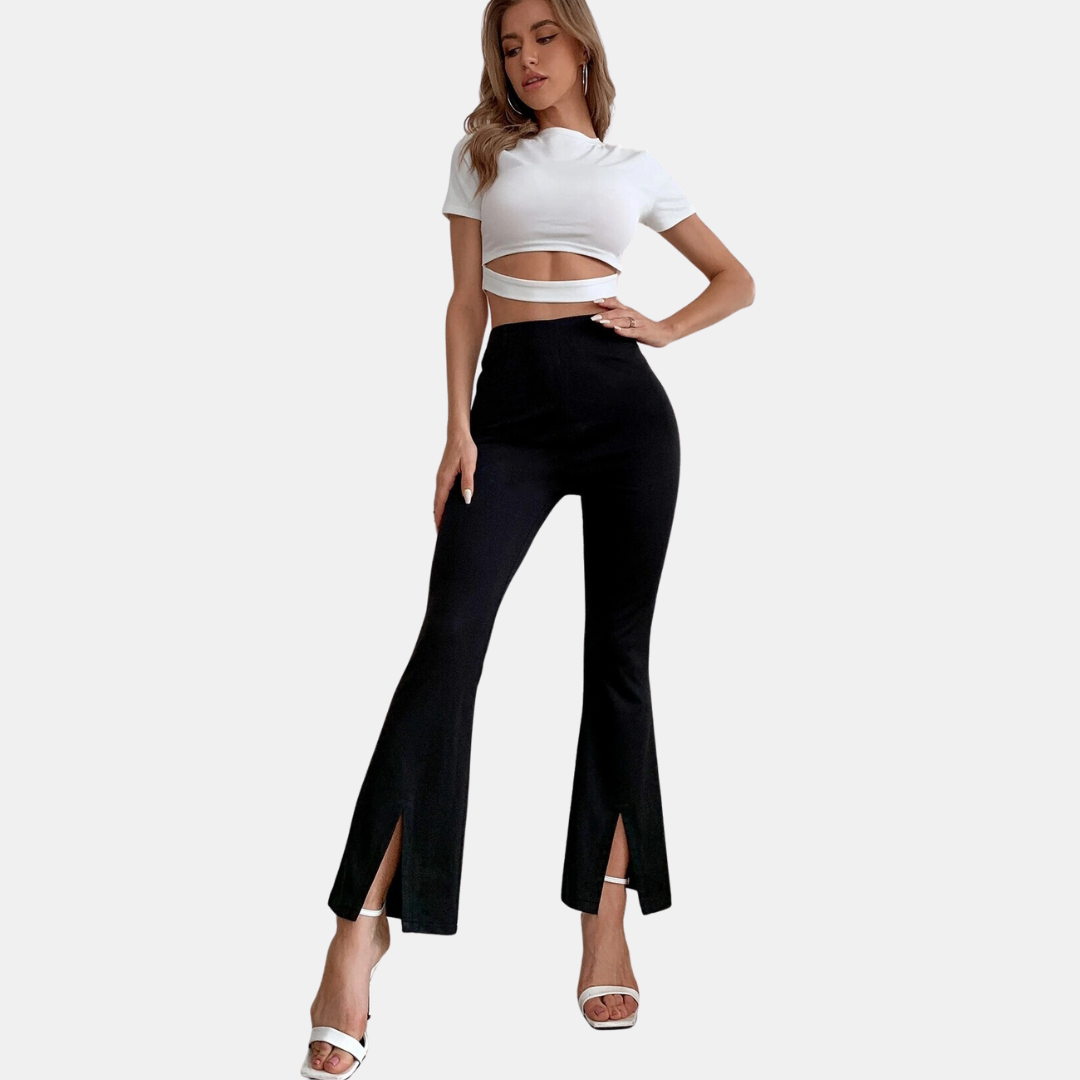 Yasmin - Stylish flared trousers