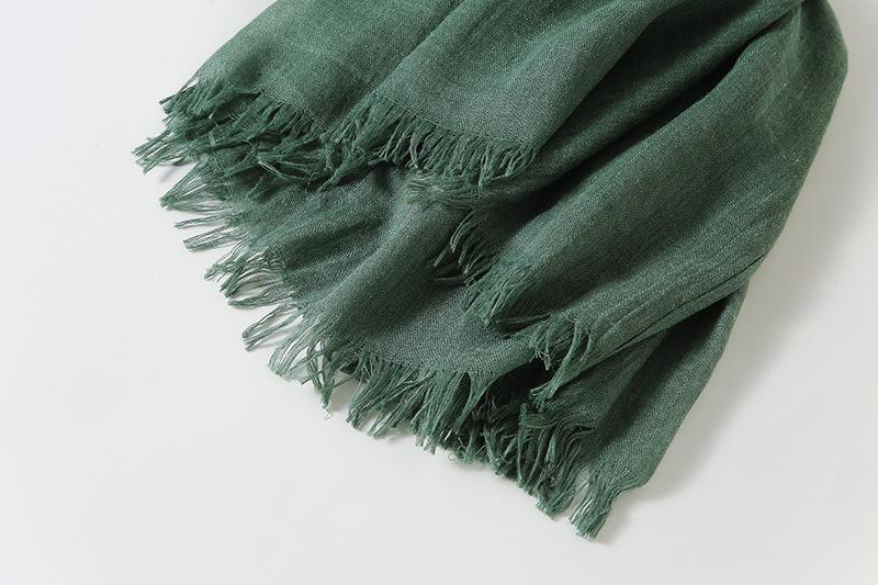 Soft Linen Texture Scarf