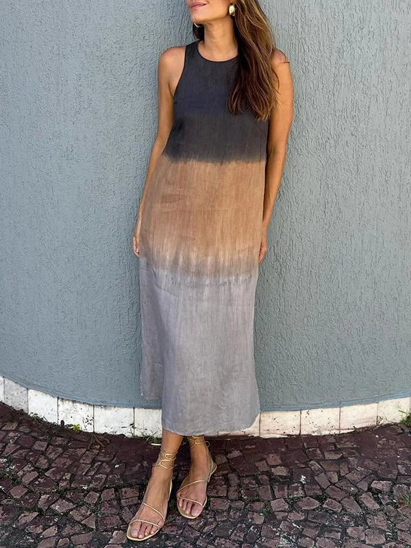 Stylish Women's Summer Dress with V-Neck