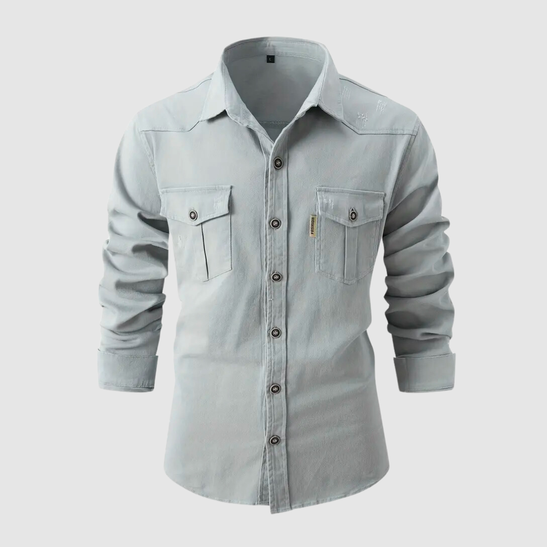 Laurens - Trendy Men's Blouse