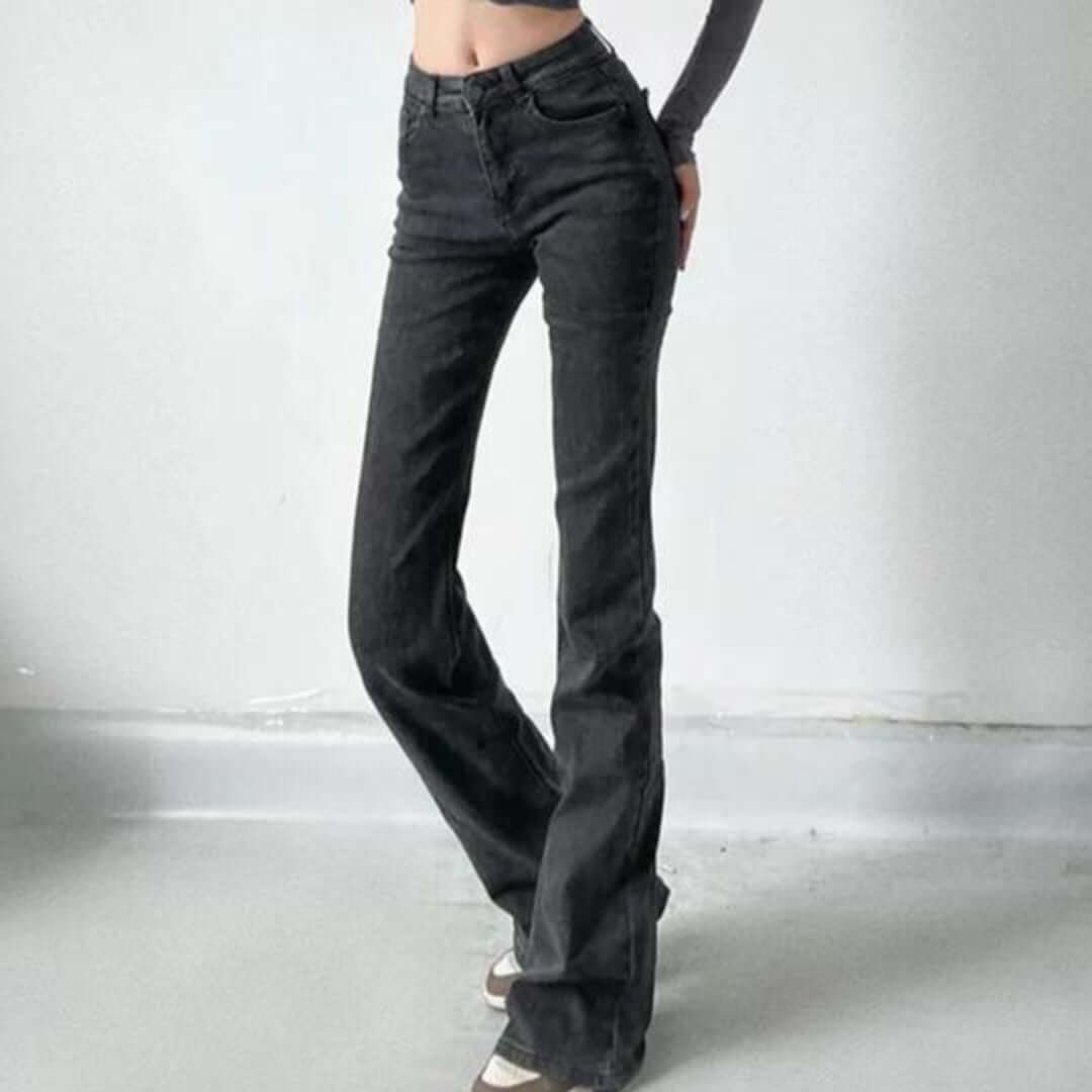 Ara - Jeans With High Waist and Heart Fringes