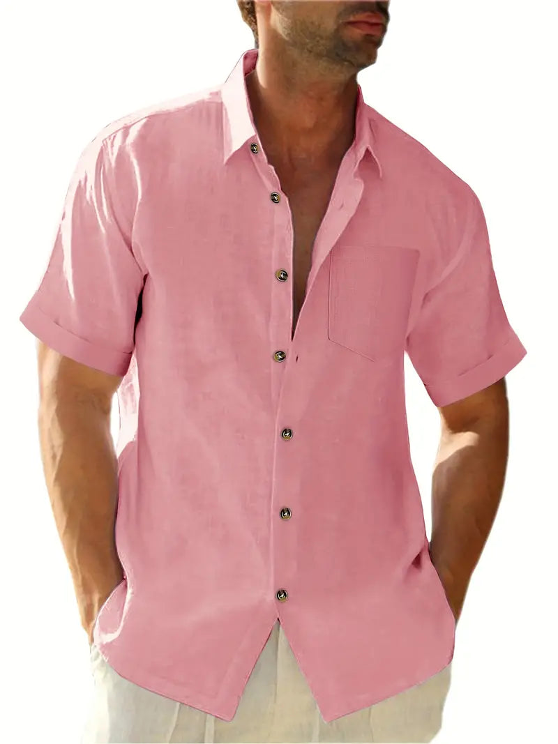 James – stylish short-sleeved shirt for men