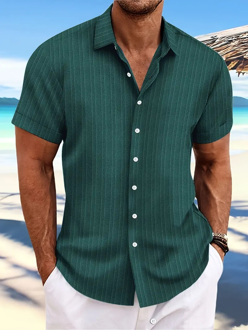 Benjamin – casual shirt with a loose striped pattern