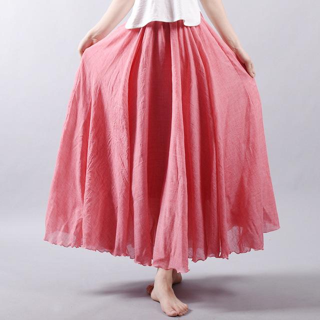 Stylish chic summer skirts