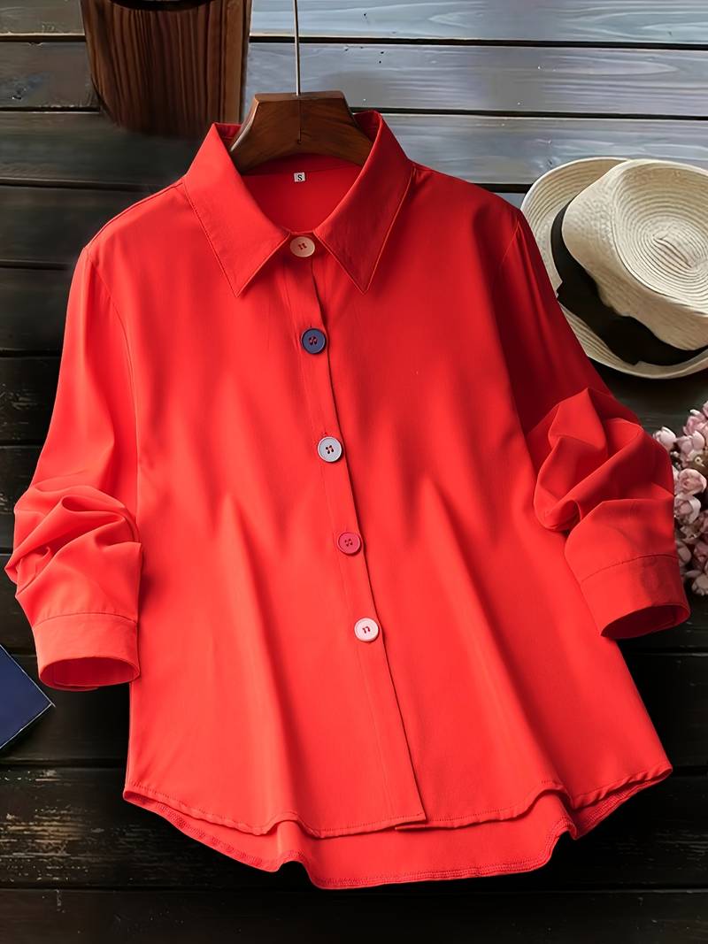 Sarah – long sleeve shirt for spring and autumn