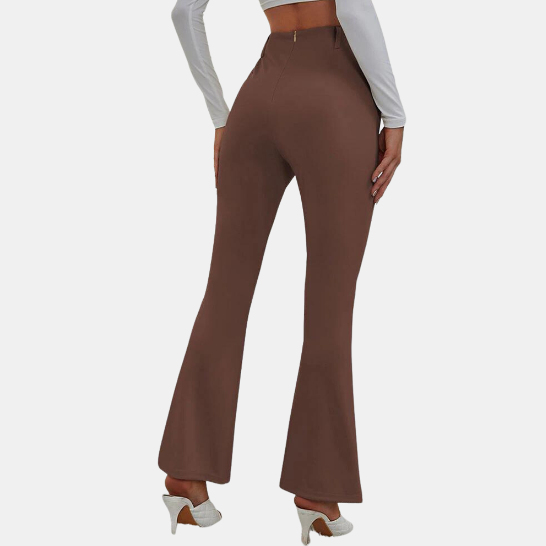 Yasmin - Stylish flared trousers