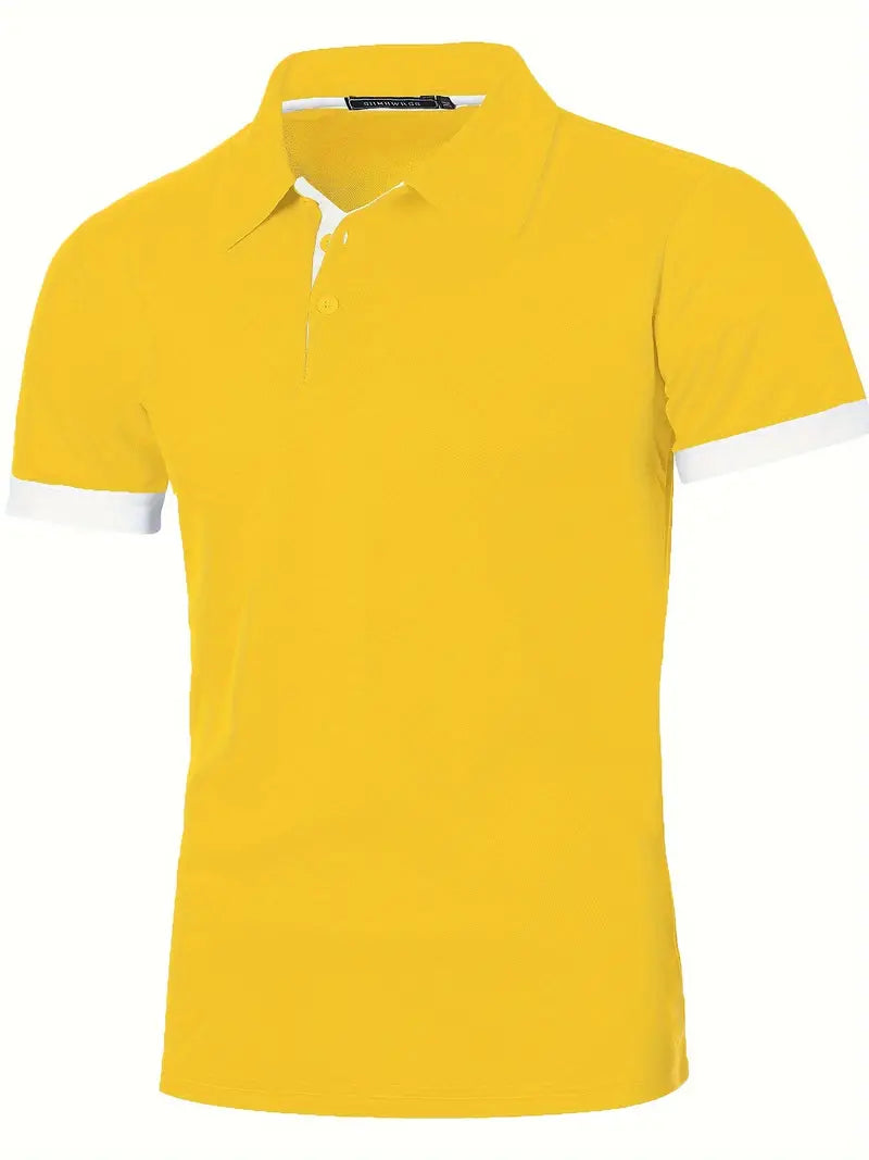 William – casual color block shirt for men