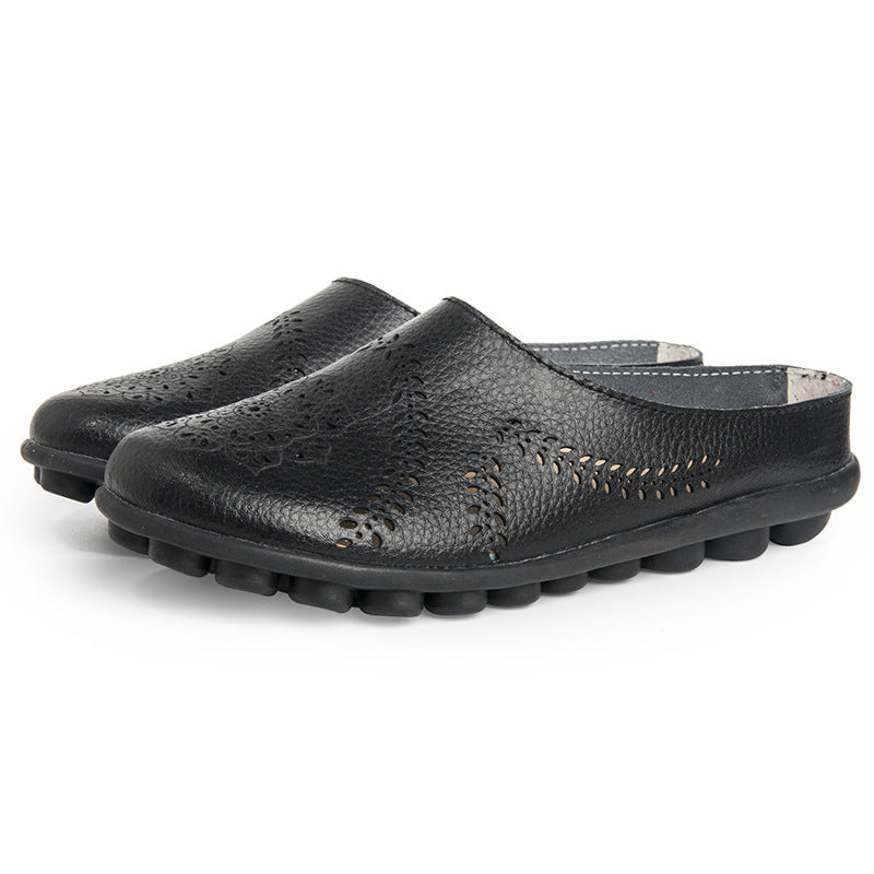 Leola - flat shoes with a low shaft