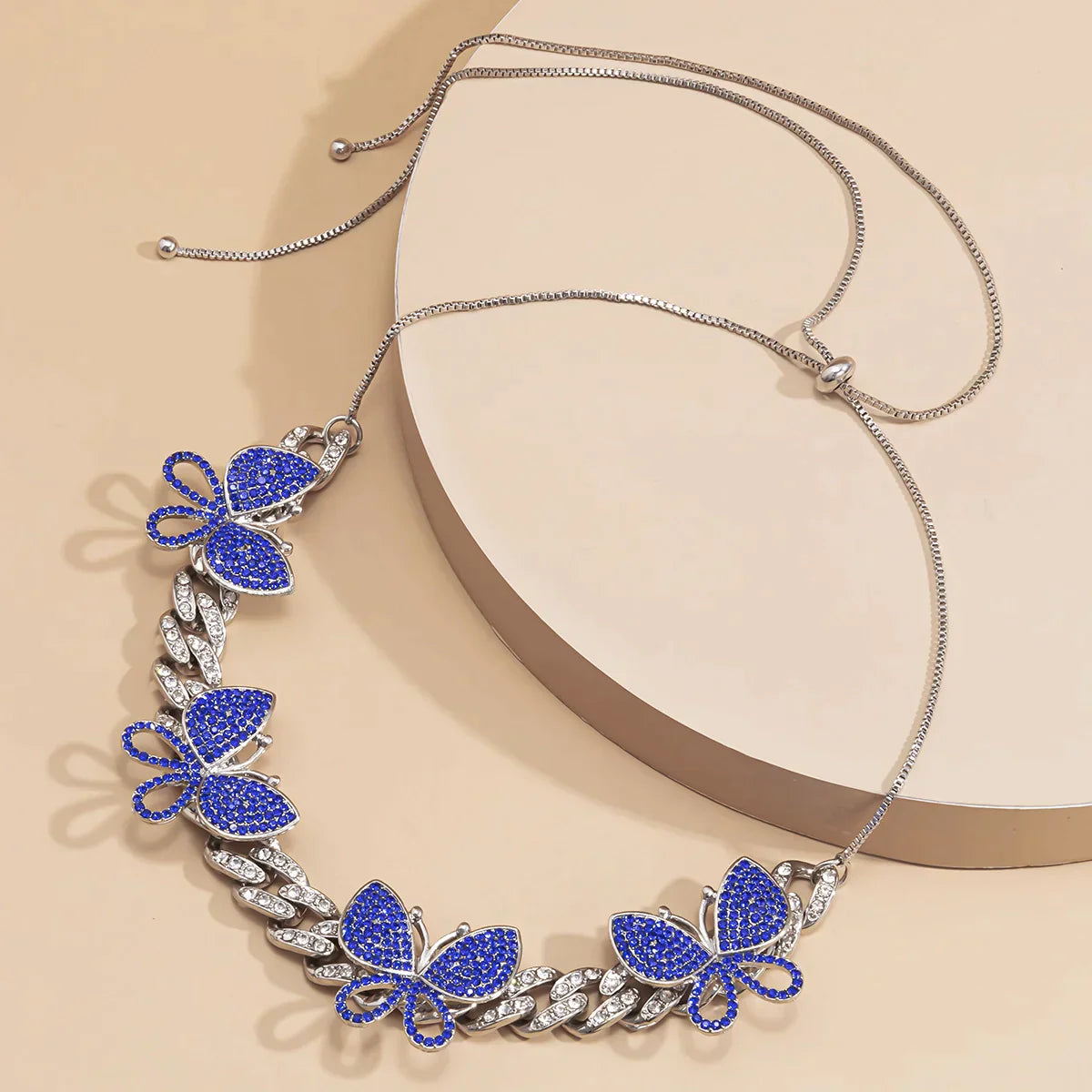 Fashion Butterfly Color Necklace