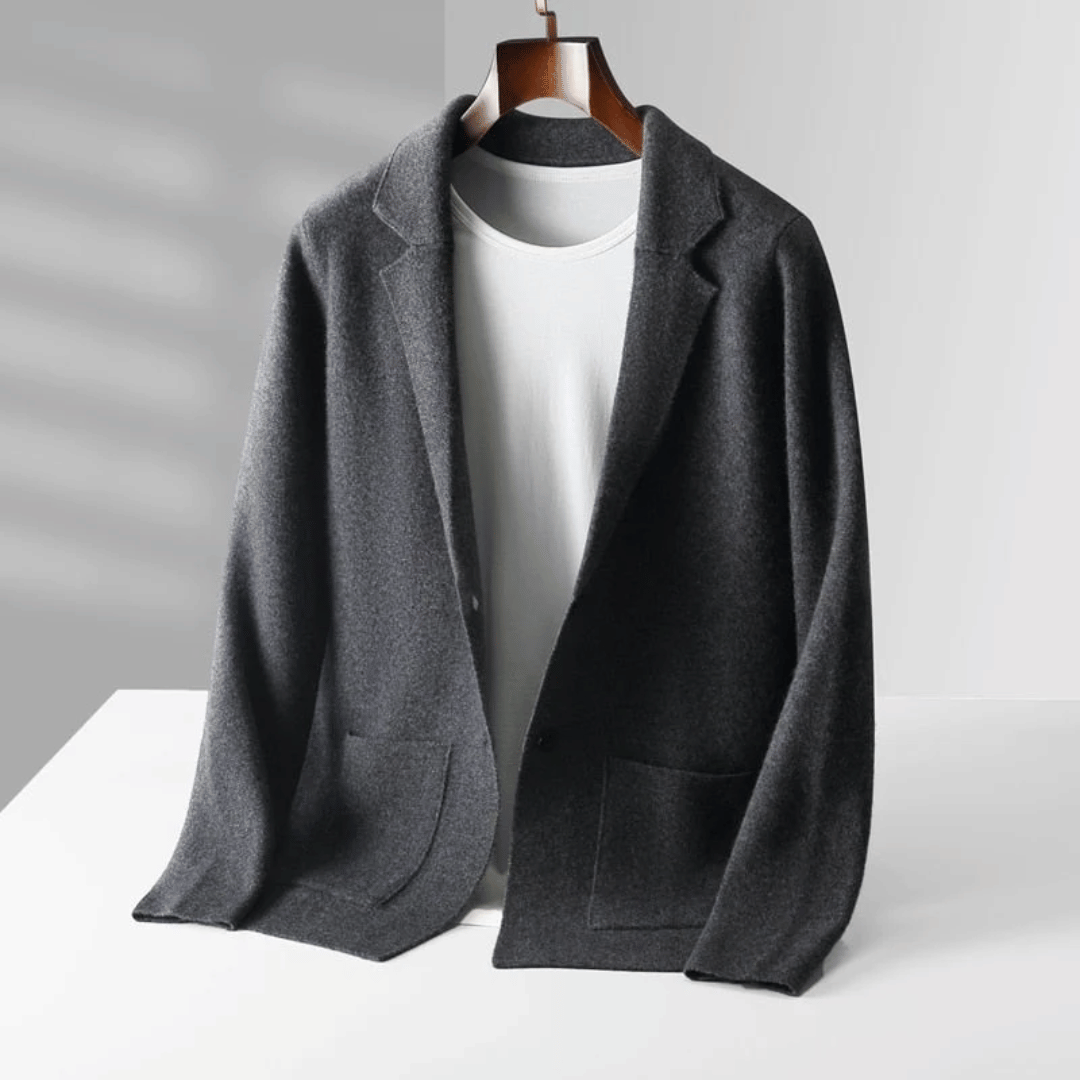 Stephane - Comfortable merino wool cardigan