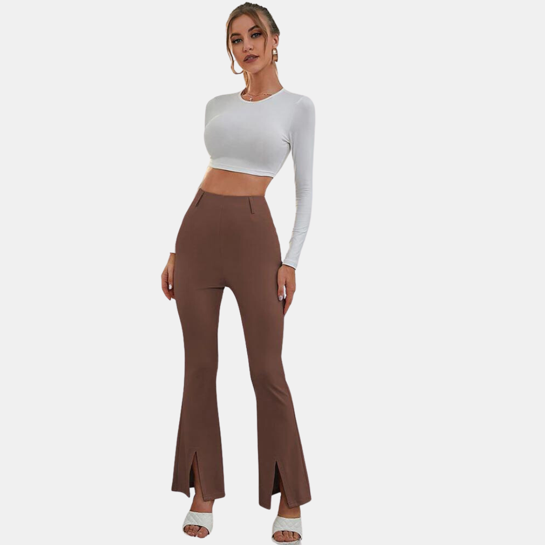 Yasmin - Stylish flared trousers