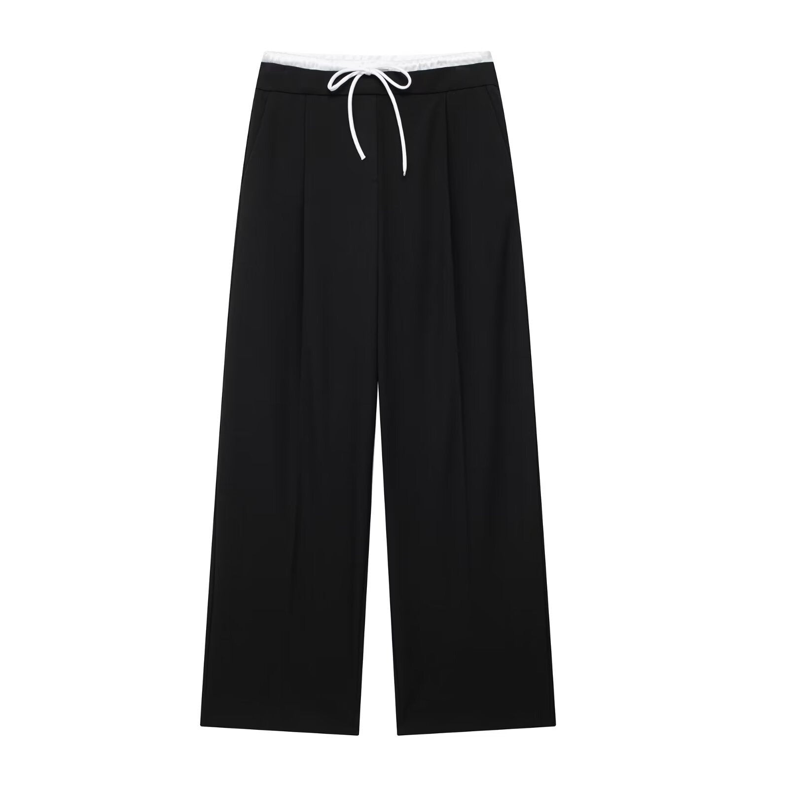 Annmarie - trousers with high waist and wide leg