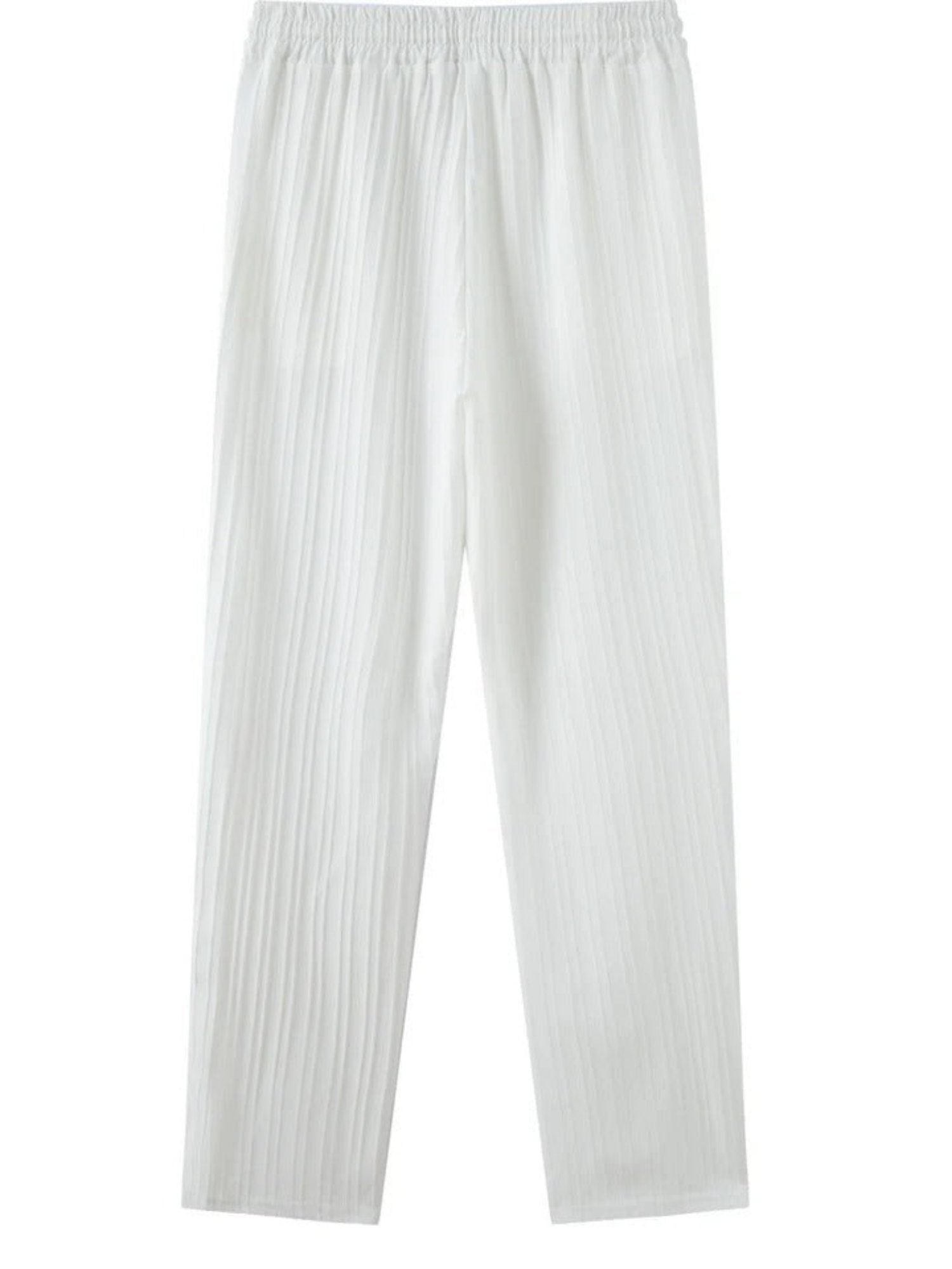 Ulric - Striped Linen Trousers - Chic - Lightweight - Perfect for Casual Days