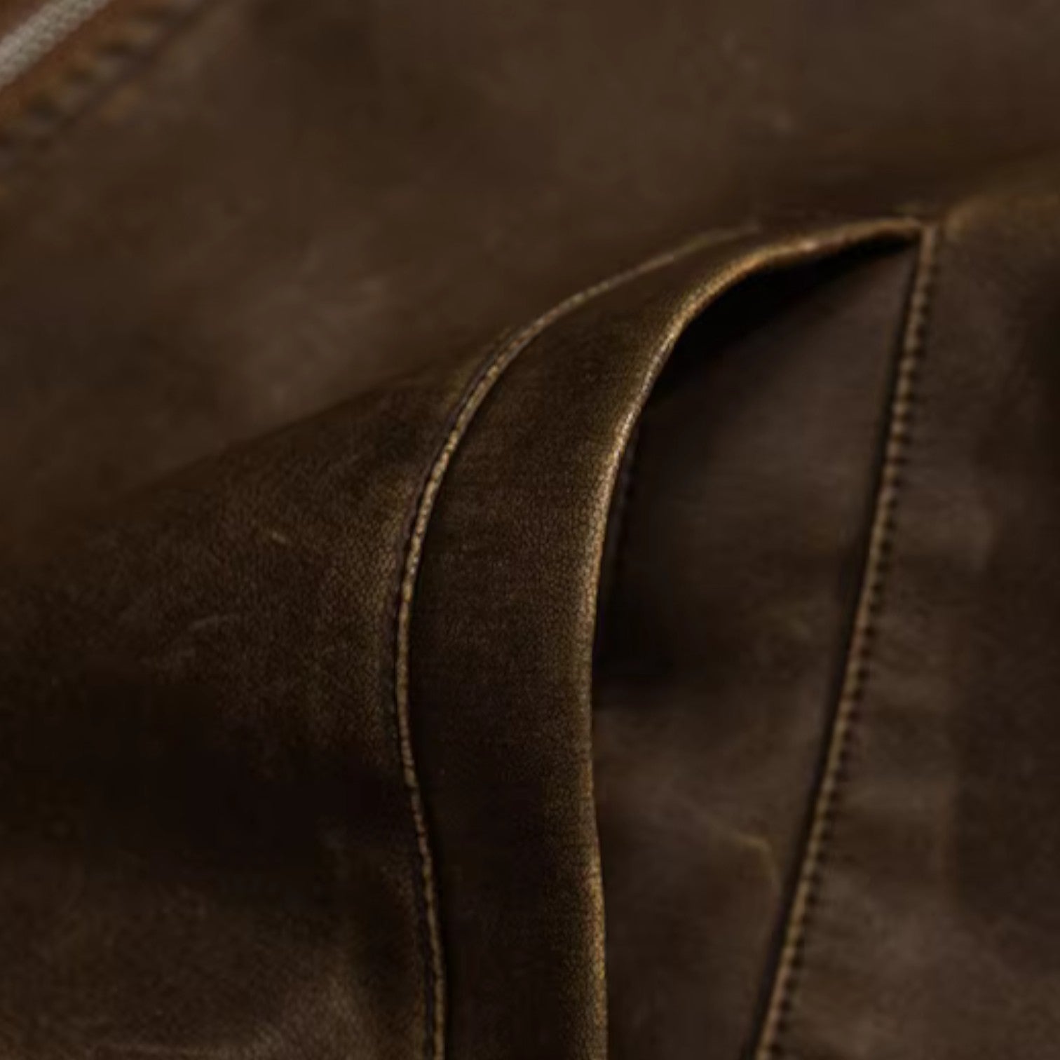 Monacogents | Vintage Washed Leather Motorcycle Jacket