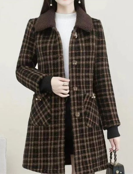 Paula - Thick, mid-length coat