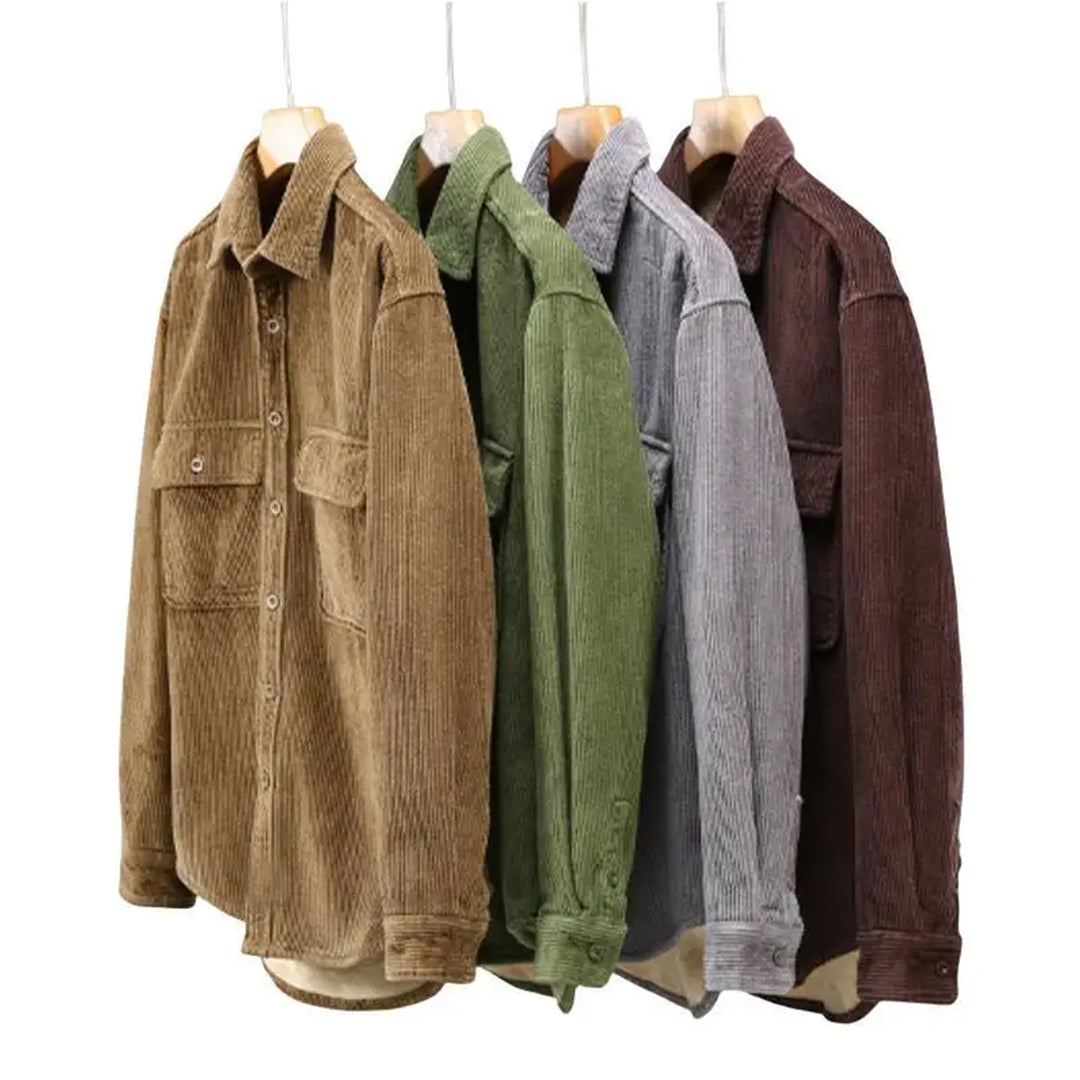 Abernathy - Men's corduroy shirt for winter