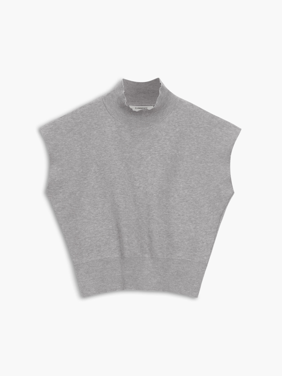 Women's Sweater Vest - Soft Knit - High Neck - Sleeveless Pullover - Versatile Fit