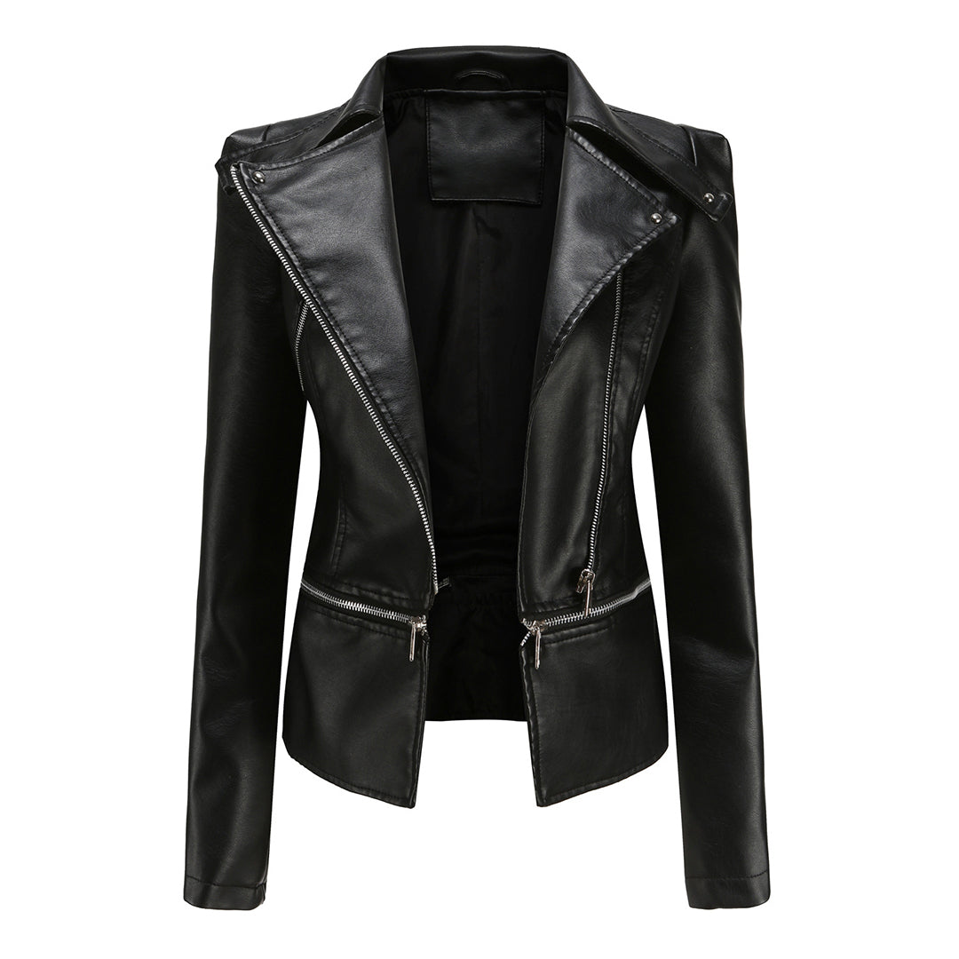 Alanis - Stylish leather jacket