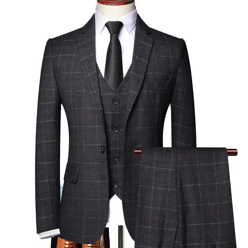 Nicolas - Peaky-Inspired 3-Piece Suit