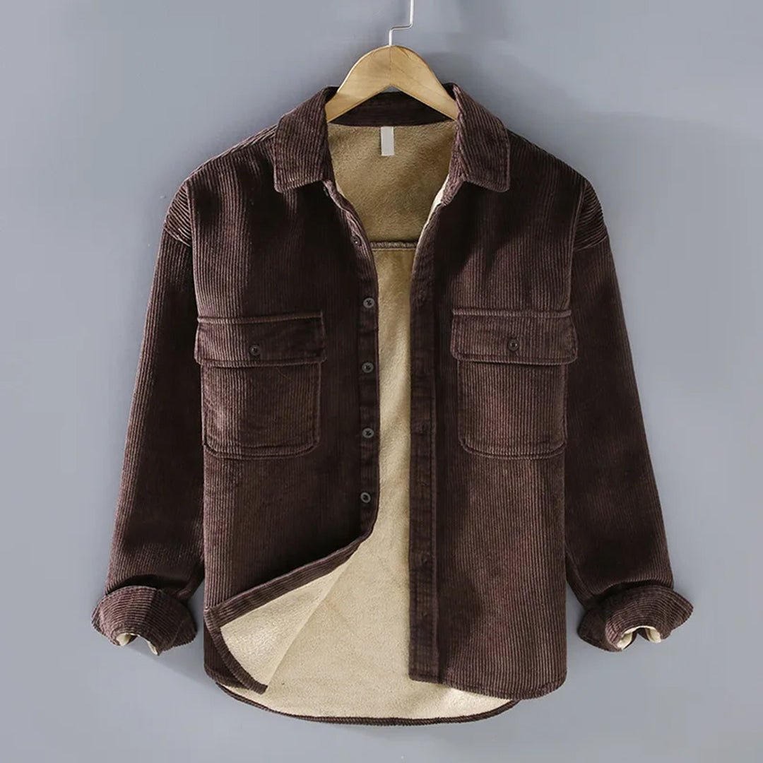 Abernathy - Men's corduroy shirt for winter