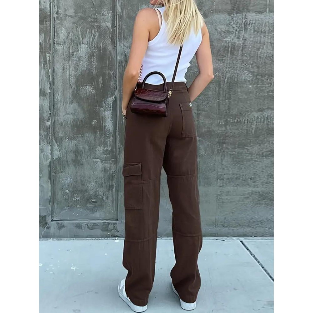 Ingrid - Cargo Pants - Casual - High-Quality Modern Style - Perfect for Everyday Wear