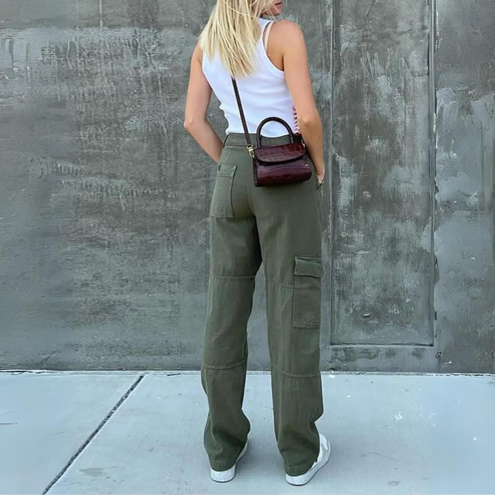 Ingrid - Cargo Pants - Casual - High-Quality Modern Style - Perfect for Everyday Wear