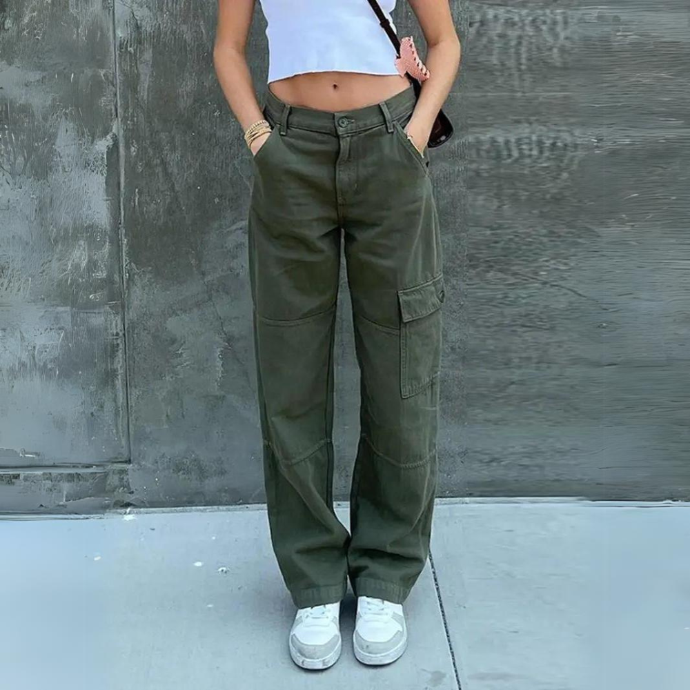 Ingrid - Cargo Pants - Casual - High-Quality Modern Style - Perfect for Everyday Wear