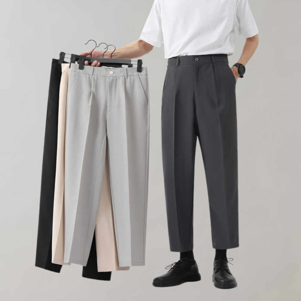 Gabriel - Carl Cross Trouser - Elegant Timeless Style - Ideal For Business