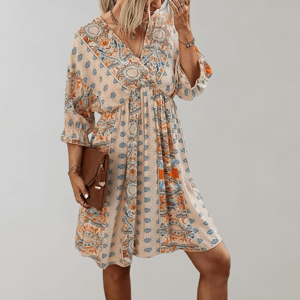 Rosalie - Mini Boho Dress - Chic - Timeless Style - Ideal for Summer