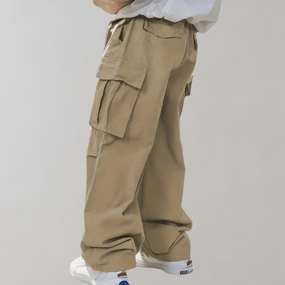 Simon - Straight Cargo Pants - Casual - Timeless Style  - Everyday Wear