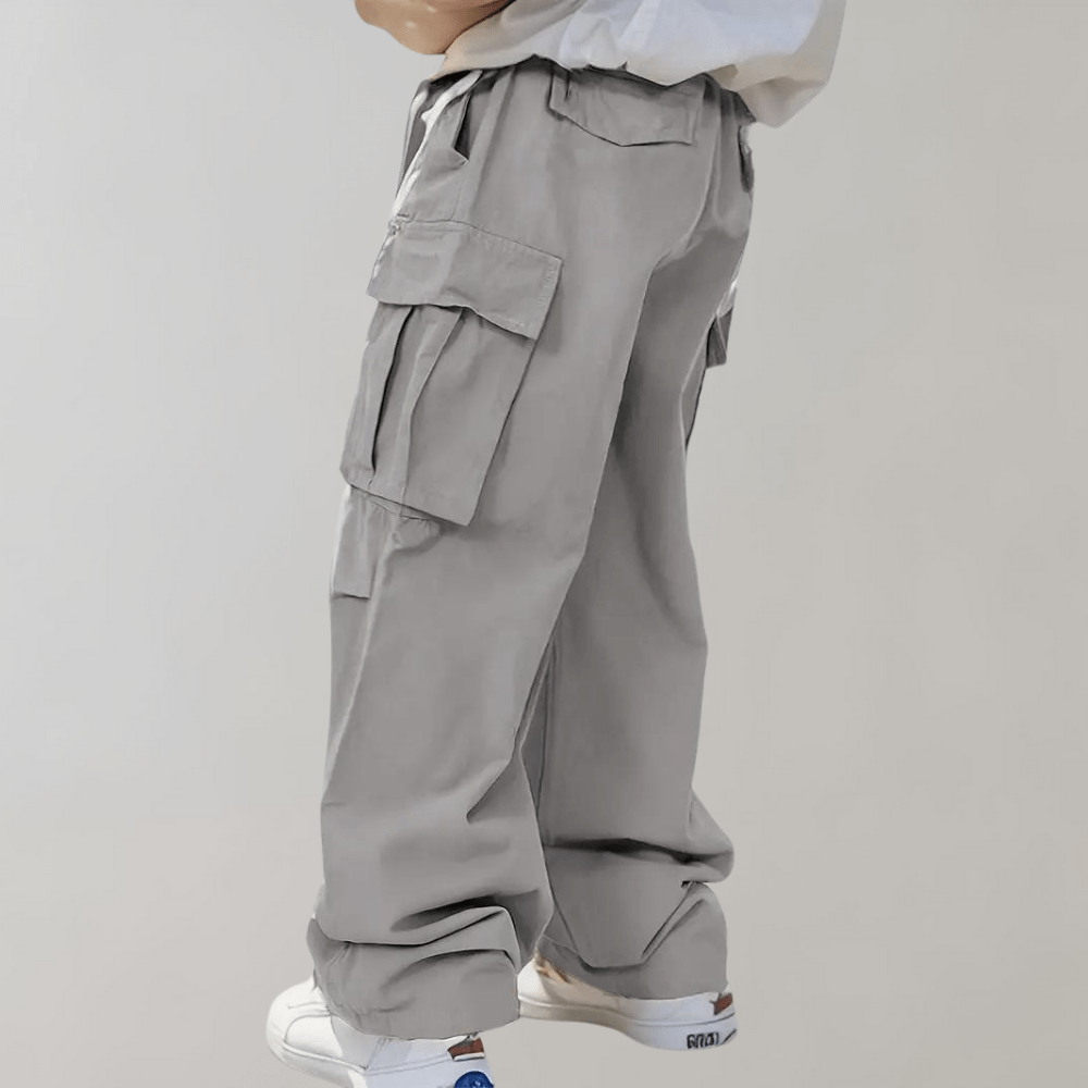 Simon - Straight Cargo Pants - Casual - Timeless Style  - Everyday Wear