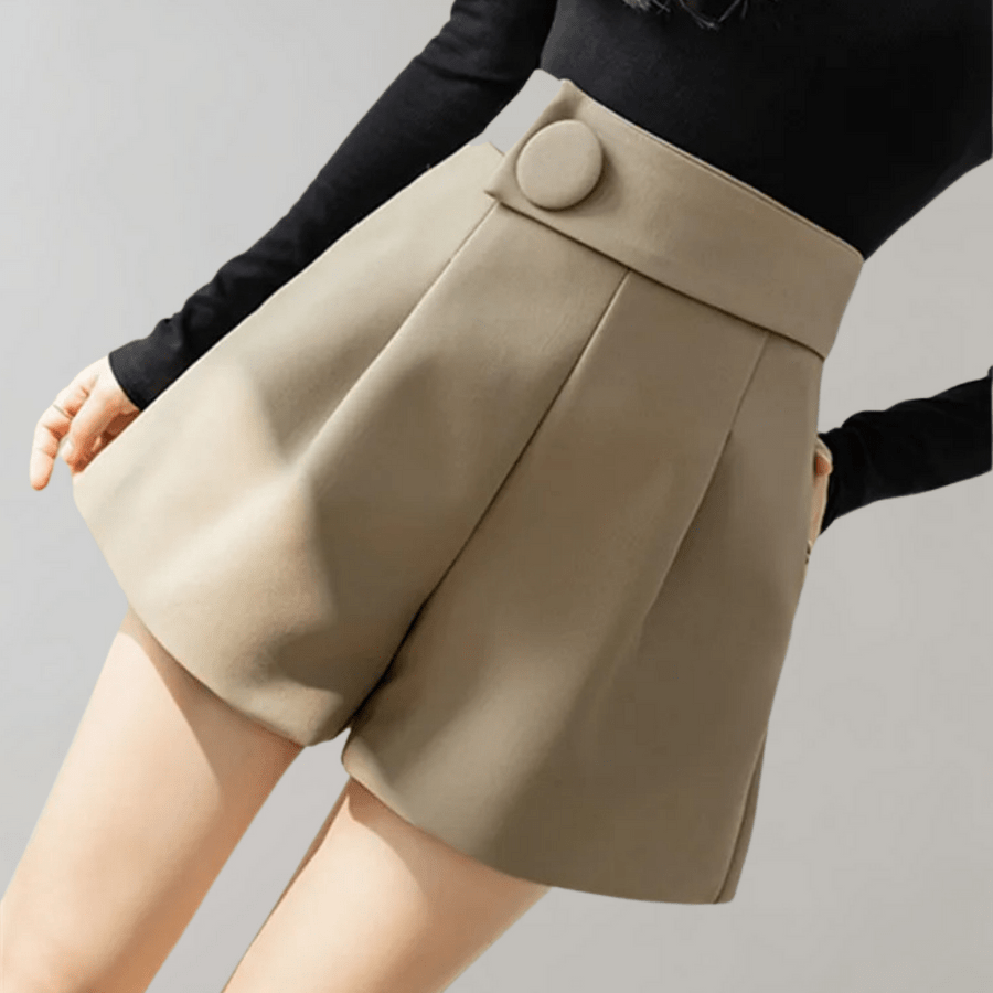 Lyla - High Waist Shorts - Chic - Timeless Style - Everyday Wear