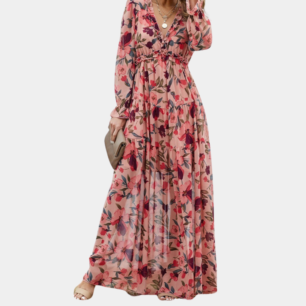 Aisha - Maxi Dress - Boho - High-Quality Modern Style - Ideal for Summer