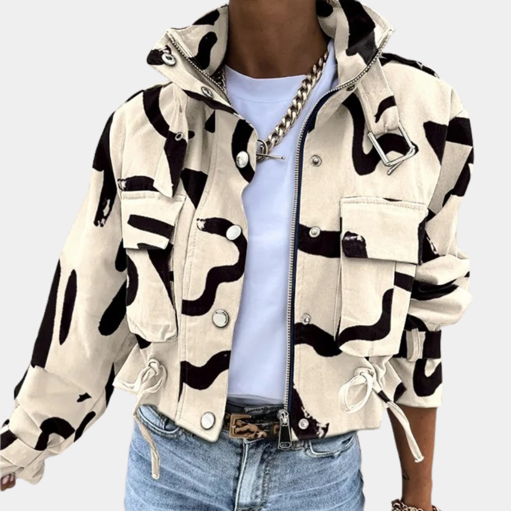 Short casual jacket for women