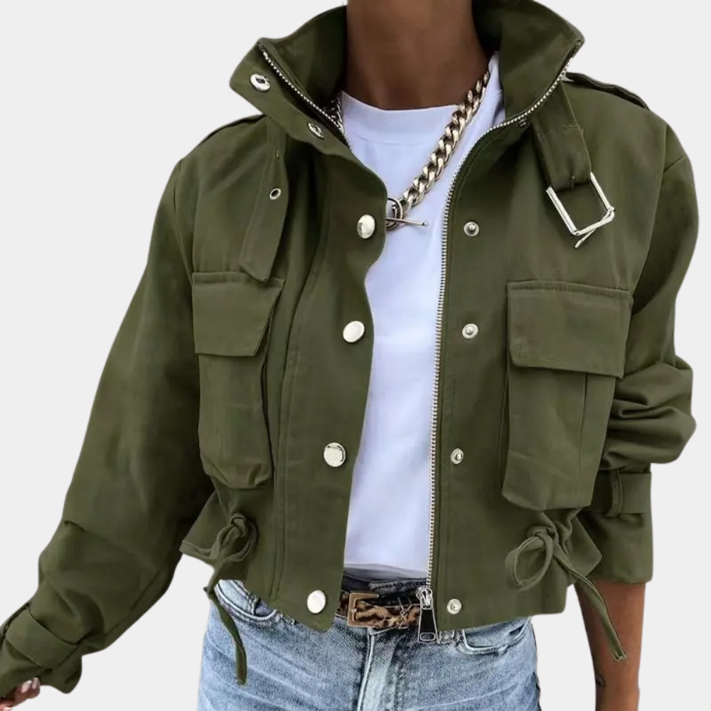 Short casual jacket for women