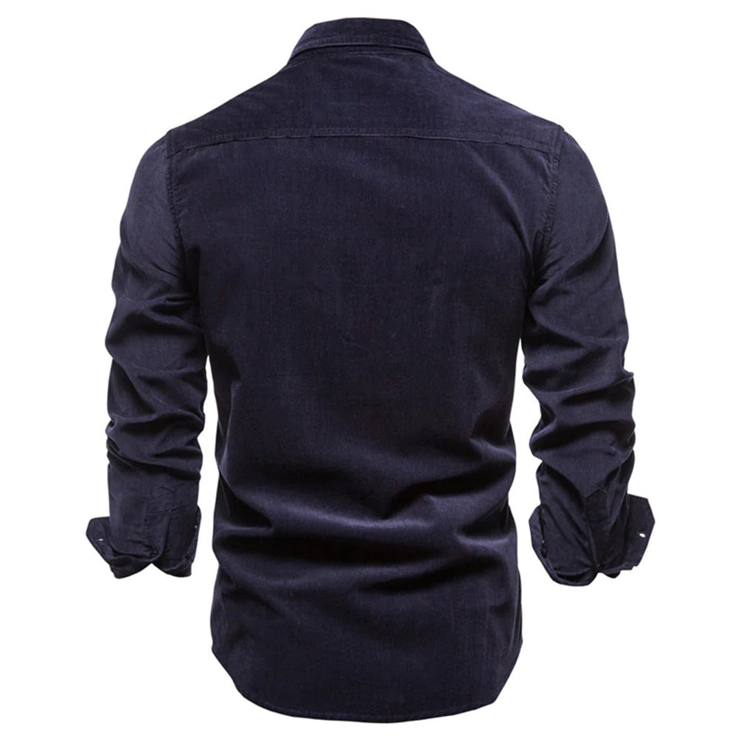 Fabio - Men's corduroy shirt for autumn and winter