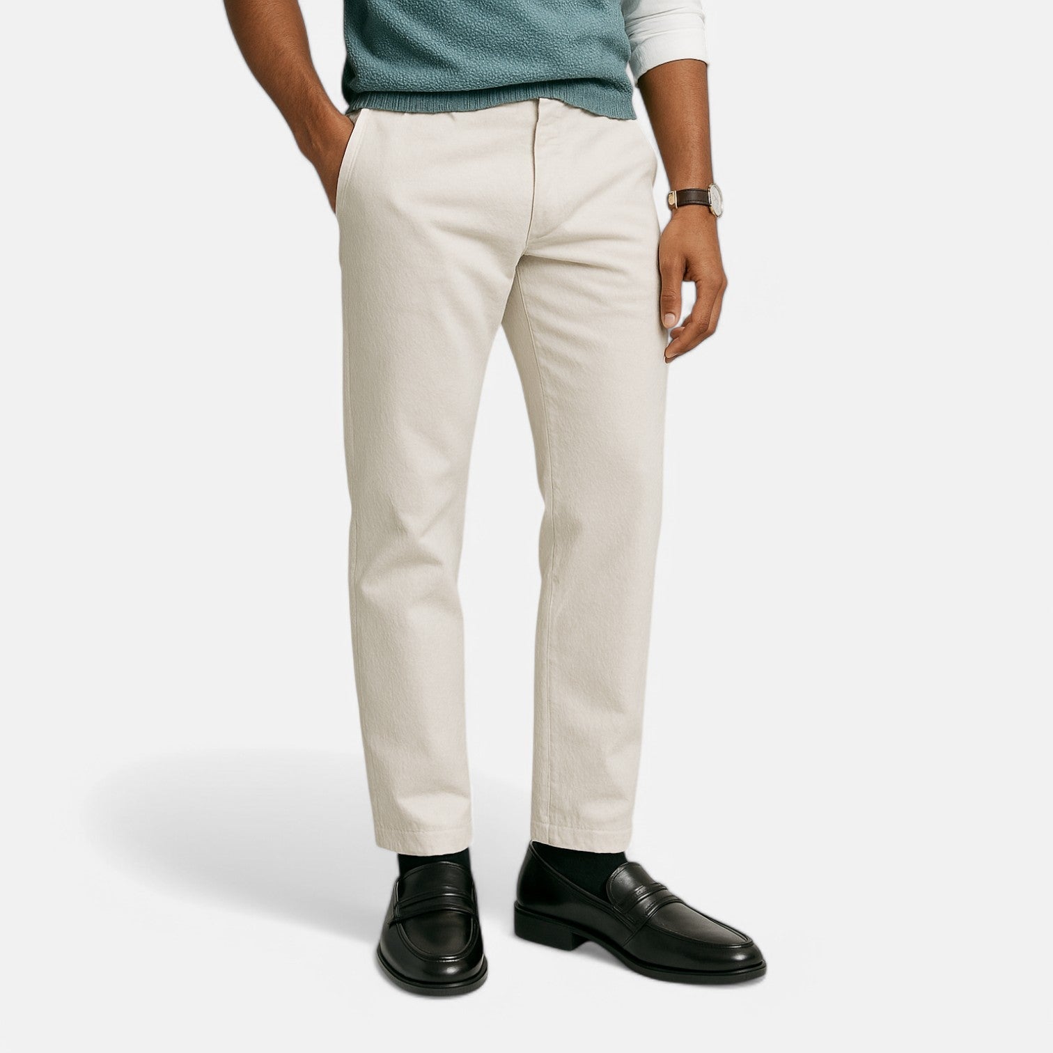 Monacogents | Men's Luxury Leather Loafers – Formal Slip-On Dress Shoes