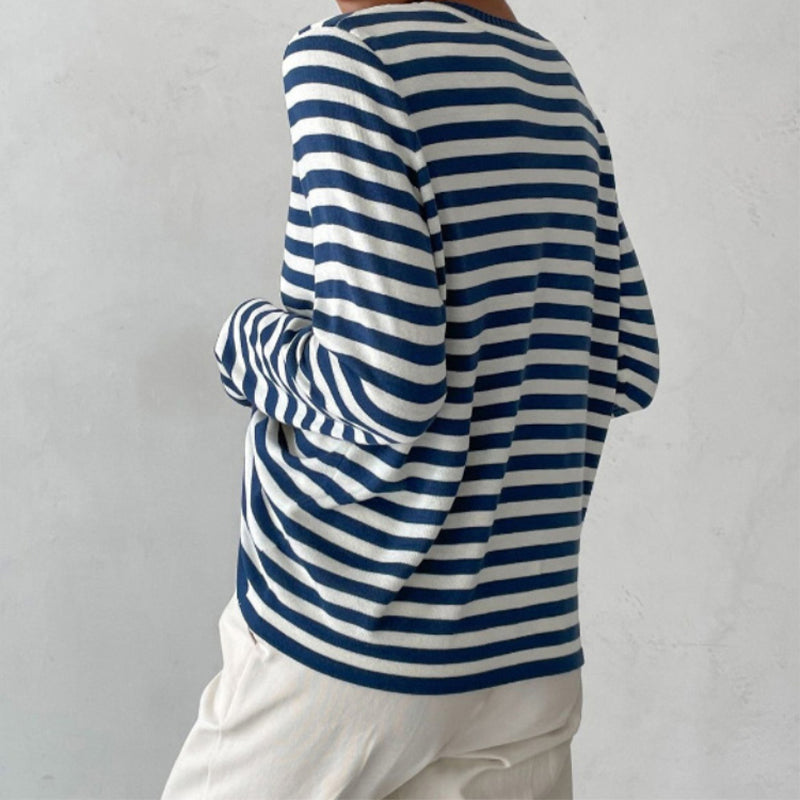 Smart striped shirt