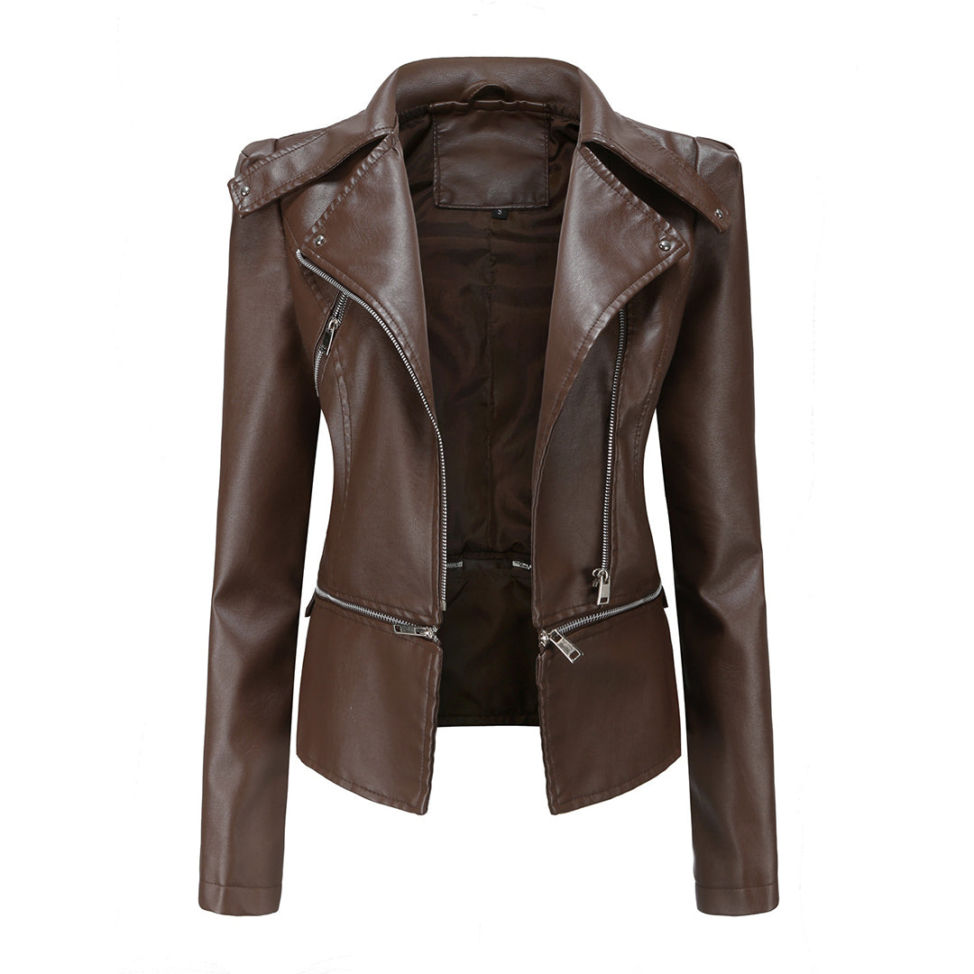 Alanis - Stylish leather jacket