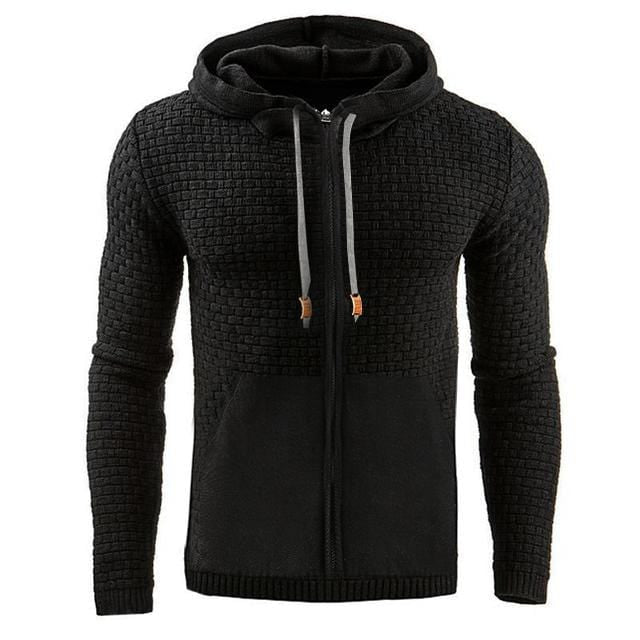 Hugo - Hooded jumper with zip