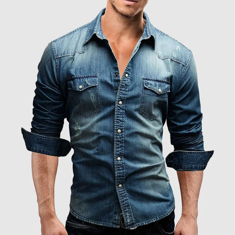 Davis - Timeless denim shirt