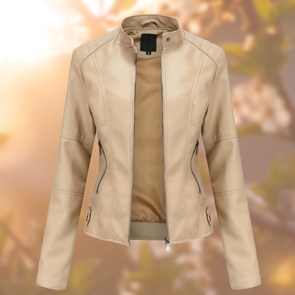 Meja - Elegant leather jacket