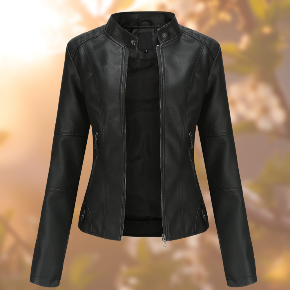 Meja - Elegant leather jacket