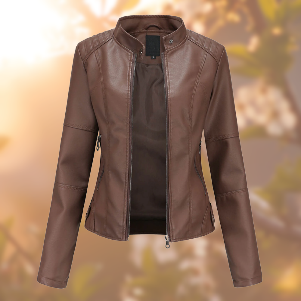 Meja - Elegant leather jacket