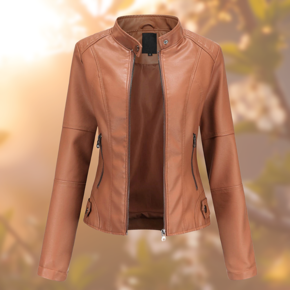 Meja - Elegant leather jacket