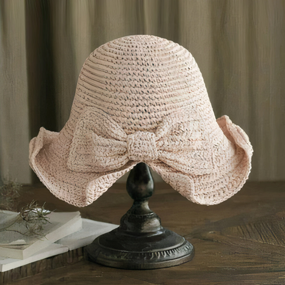 ELNA - Foldable summer hat with bow