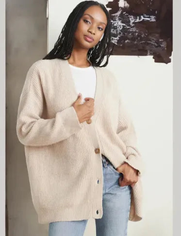 Sharla - Stylish cashmere cardigan