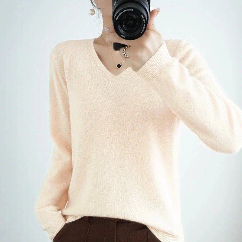 Abelle - V-neck jumper