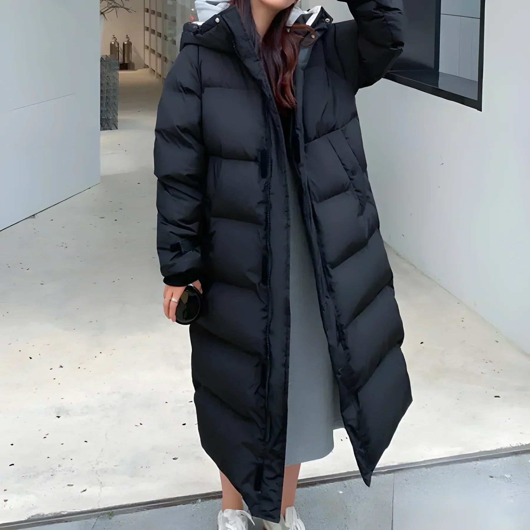 Amalia- Stylish long winter coat