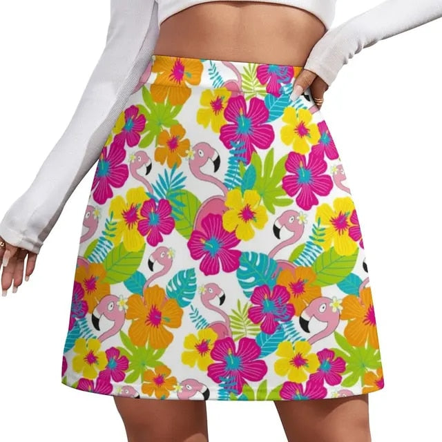 Groovy Hippy Retro Modern Mini Skirts